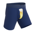 The Proper Pint | Beer Glass Ball Hammock® Boxer - Long Leg - Shinesty
