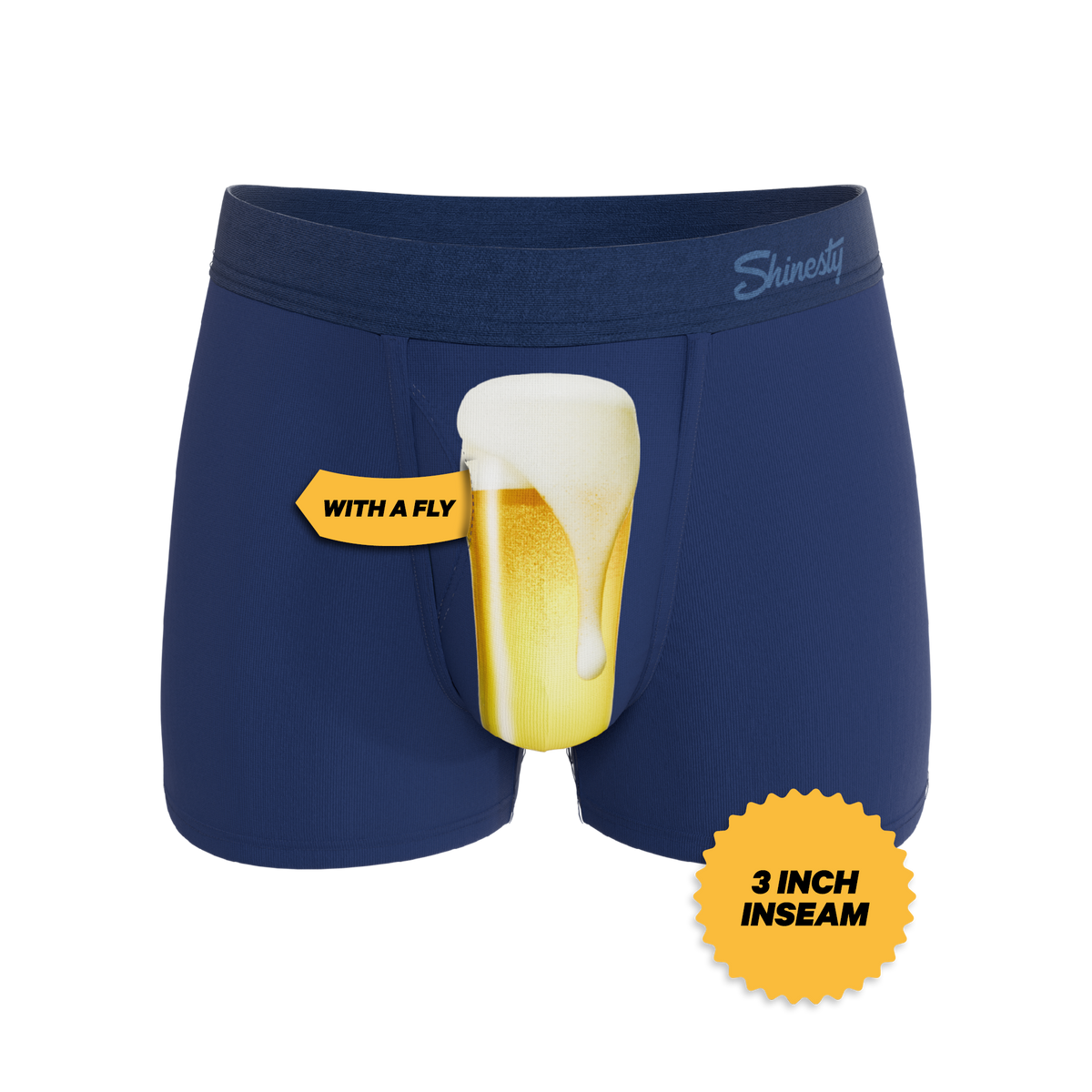 The Proper Pint | Beer Glass Ball Hammock® Pouch Trunks Underwear - Shinesty