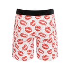 The Pucker Up | Lipstick Kiss Ball Hammock® Boxer - Long Leg - Shinesty