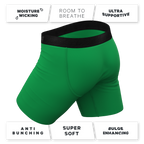 The Quarterback Sack | Football Ball Hammock® Boxer - Long Leg - Shinesty