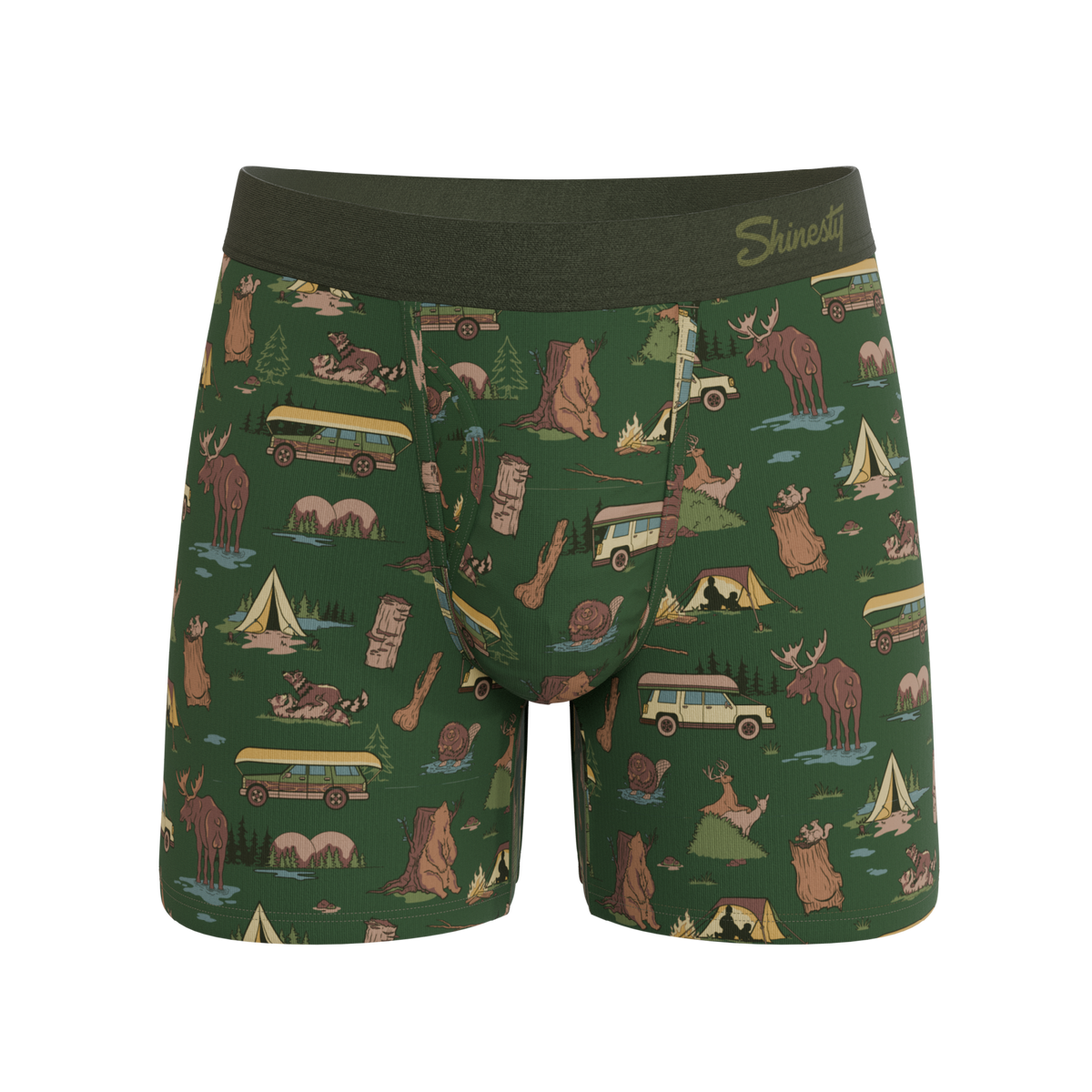 The Really Happy Camper | Camping Ball Hammock® Magnum Big Pouch Underwear - Shinesty