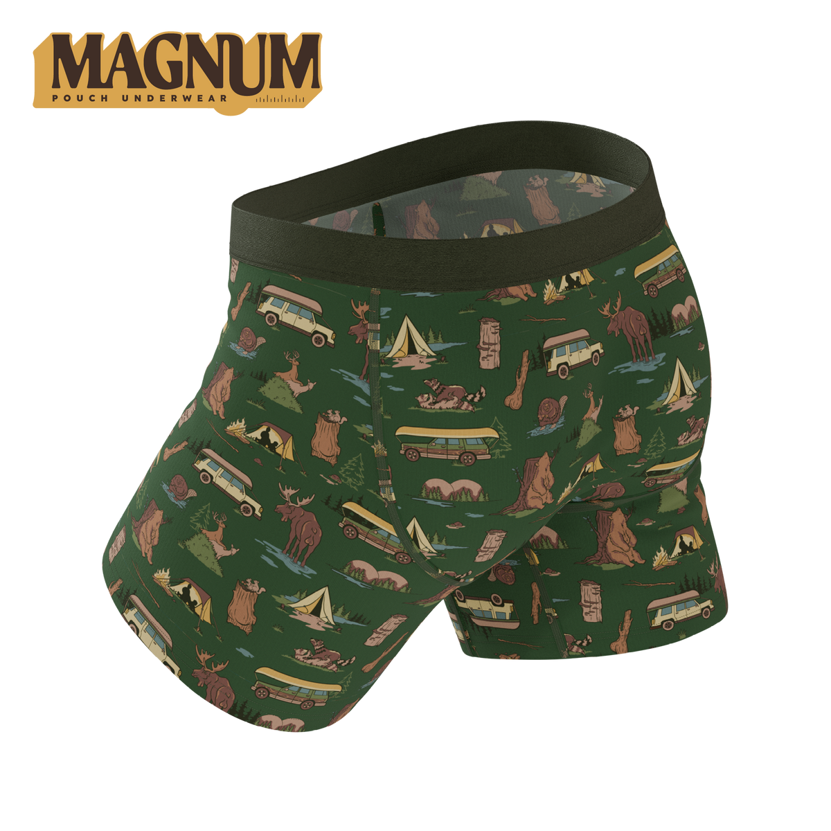 The Really Happy Camper | Camping Ball Hammock® Magnum Big Pouch Underwear - Shinesty