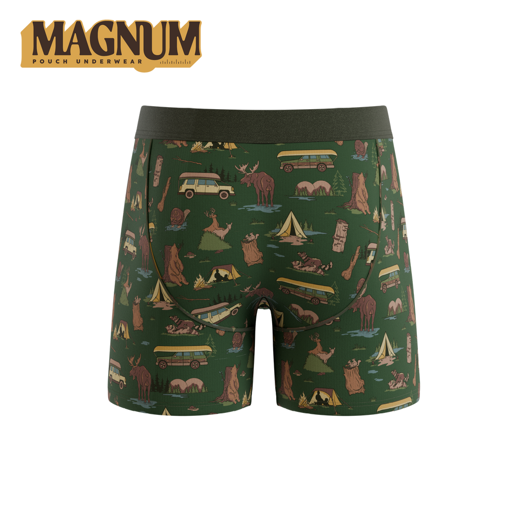 The Really Happy Camper | Camping Ball Hammock® Magnum Big Pouch Underwear - Shinesty