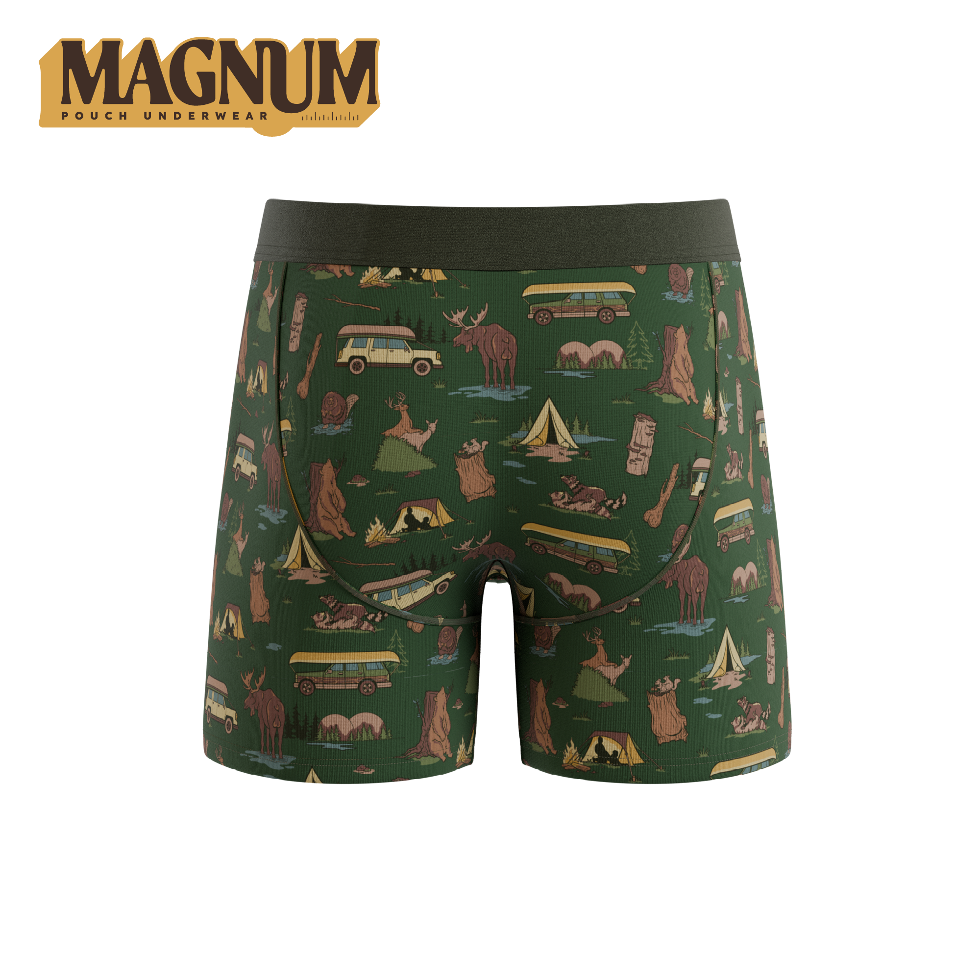The Really Happy Camper | Camping Ball Hammock® Magnum Big Pouch Underwear - Shinesty