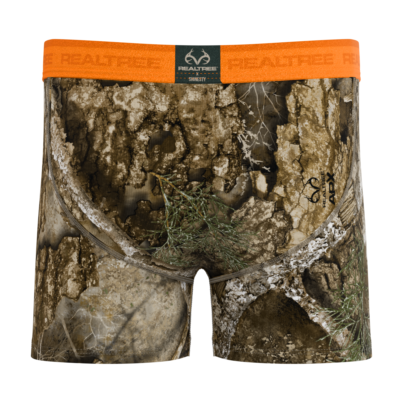 The Wild Game | Realtree x Shinesty Neon Orange Youth Boxer Briefs - Shinesty
