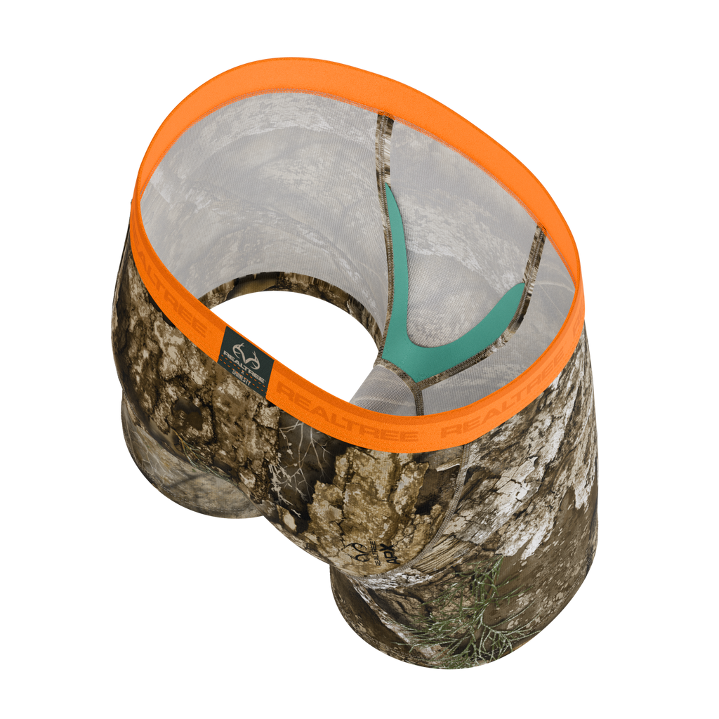 The Wild Game | Realtree x Shinesty Neon Orange Youth Boxer Briefs - Shinesty