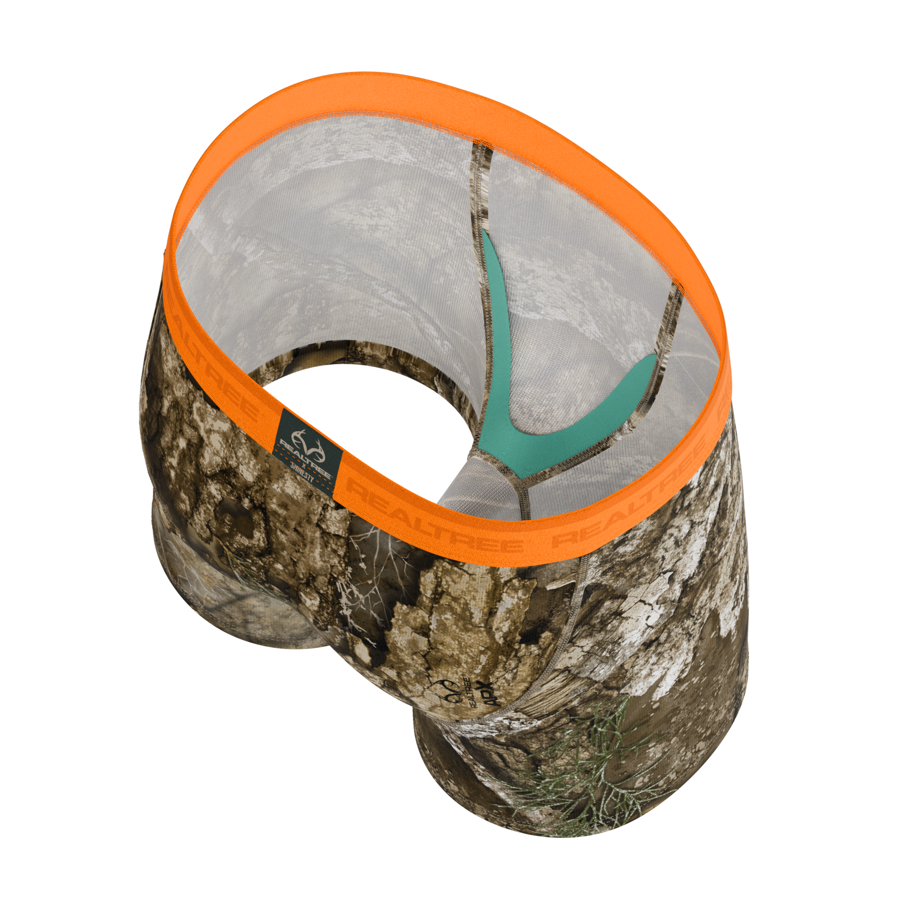 The Wild Game | Realtree x Shinesty Neon Orange Youth Boxer Briefs - Shinesty