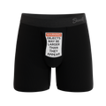 The Rear View | Size Warning Ball Hammock® Pouch Underwear With Fly - Shinesty