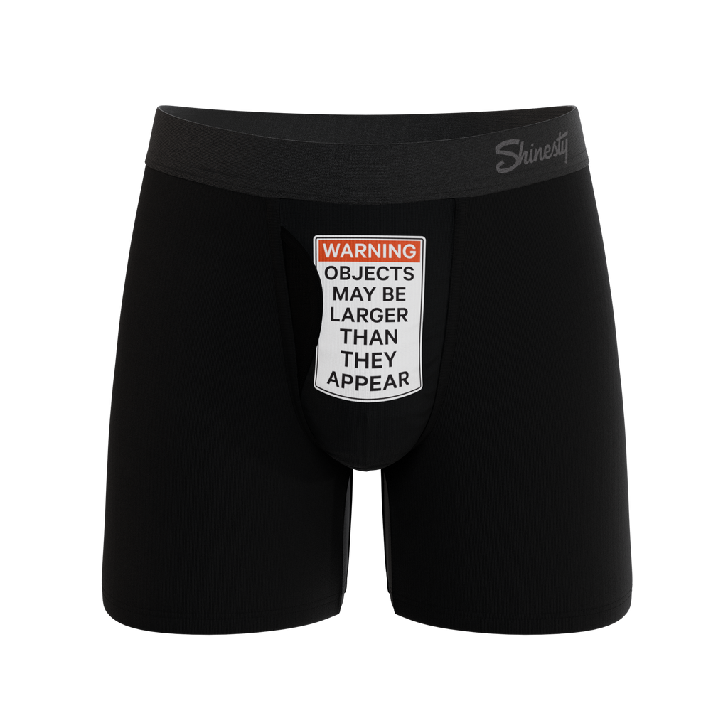 The Rear View | Size Warning Ball Hammock® Magnum Big Pouch Underwear - Shinesty