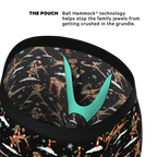 The Rein Dance | Christmas Reindeer Ball Hammock® Boxer - Long Leg - Shinesty