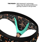 The Rein Dance | Christmas Reindeer Ball Hammock® Pouch Underwear Briefs - Shinesty