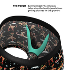 The Rein Dance | Christmas Reindeer Ball Hammock® Pouch Trunks Underwear - Shinesty