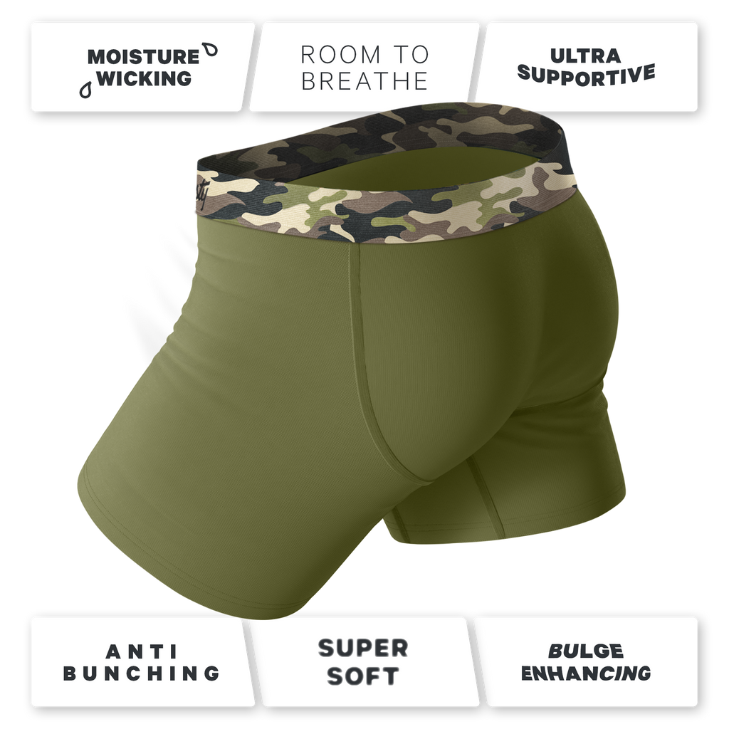 The Reinforcement | Tonal Camo Ball Hammock® Pouch Underwear - Shinesty
