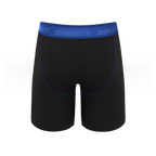 The Rhythm & Blues | Black and Blue Ball Hammock® Boxer - Long Leg - Shinesty