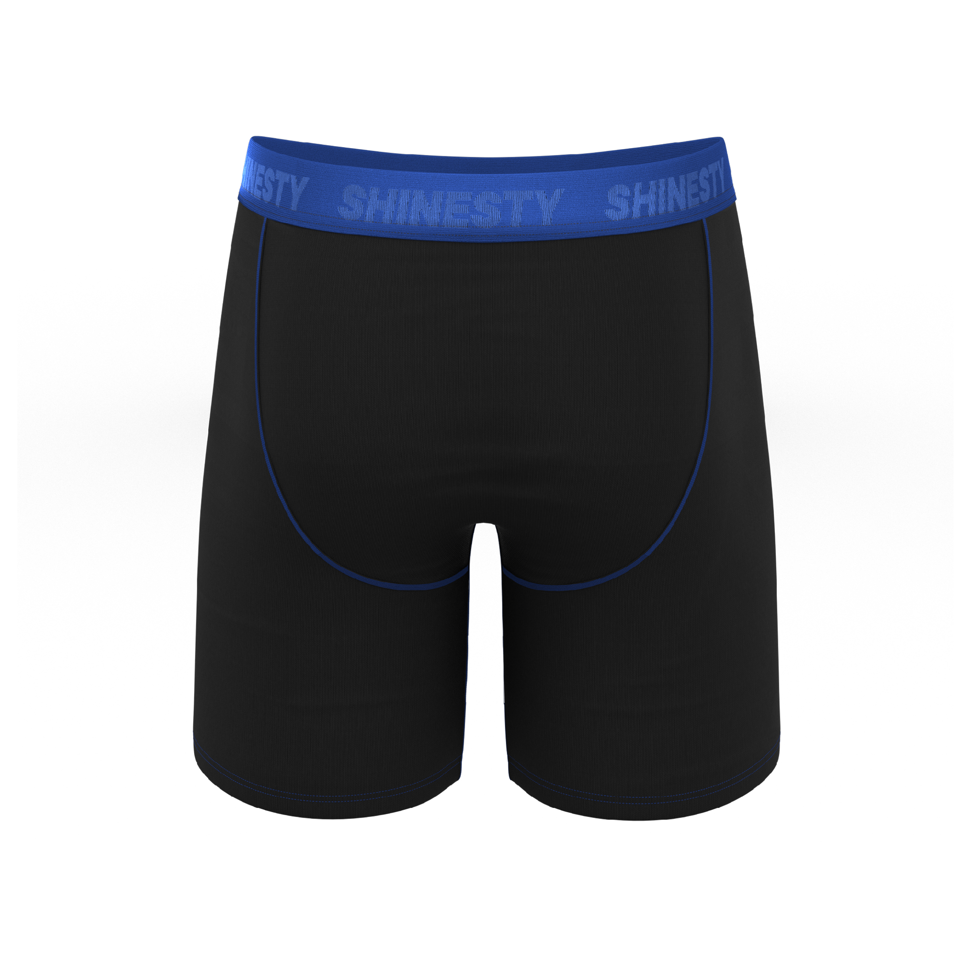 The Rhythm & Blues | Black and Blue Ball Hammock® Boxer - Long Leg - Shinesty