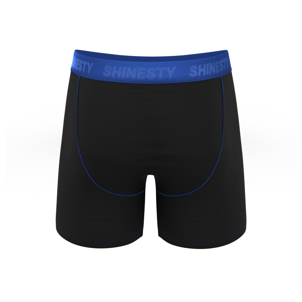 The Rhythm & Blues | Black and Blue Ball Hammock® Pouch Underwear - Shinesty