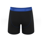 The Rhythm & Blues | Black and Blue Ball Hammock® Pouch Underwear - Shinesty
