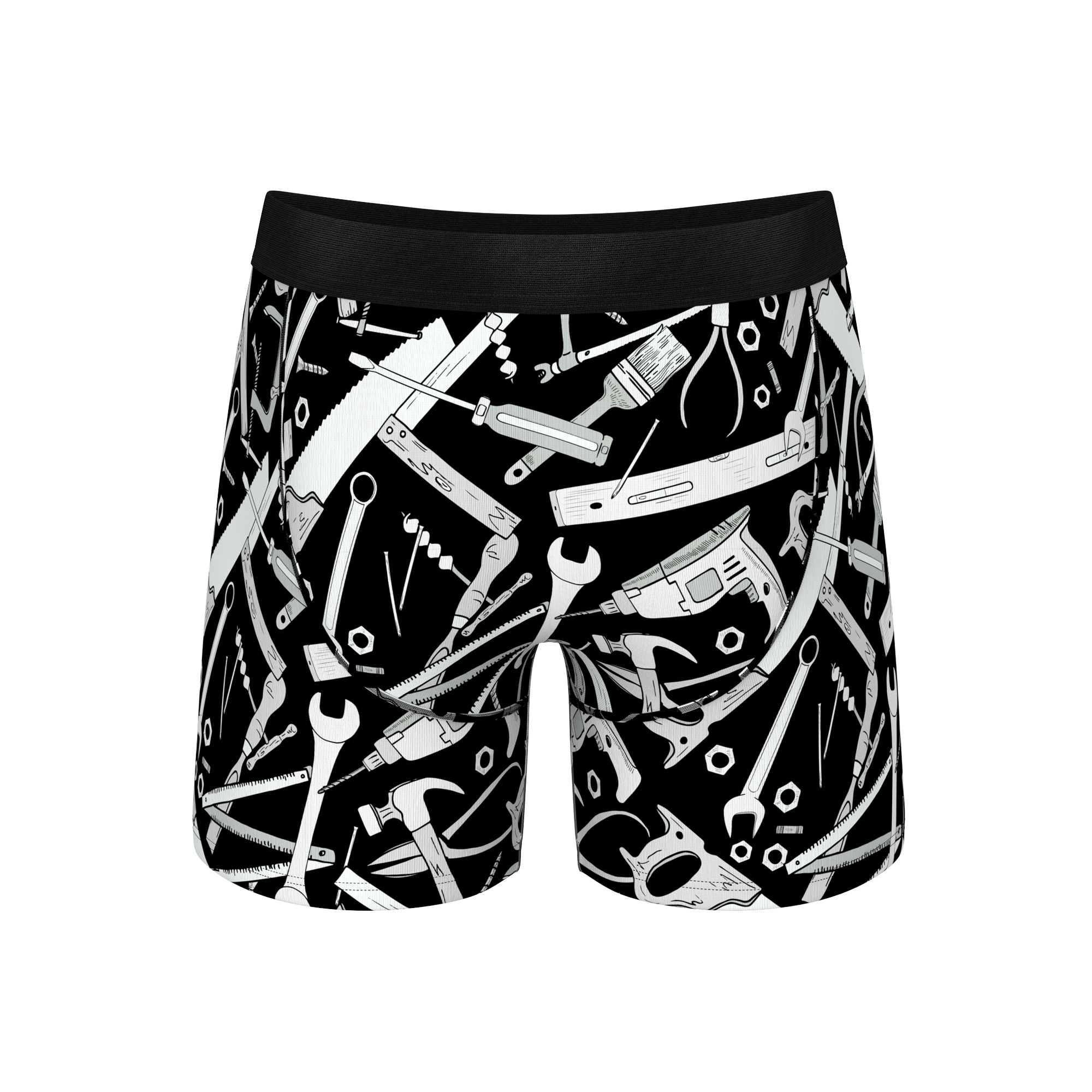The Righty Tighty | Wrench Ball Hammock® Pouch Underwear With Fly - Shinesty
