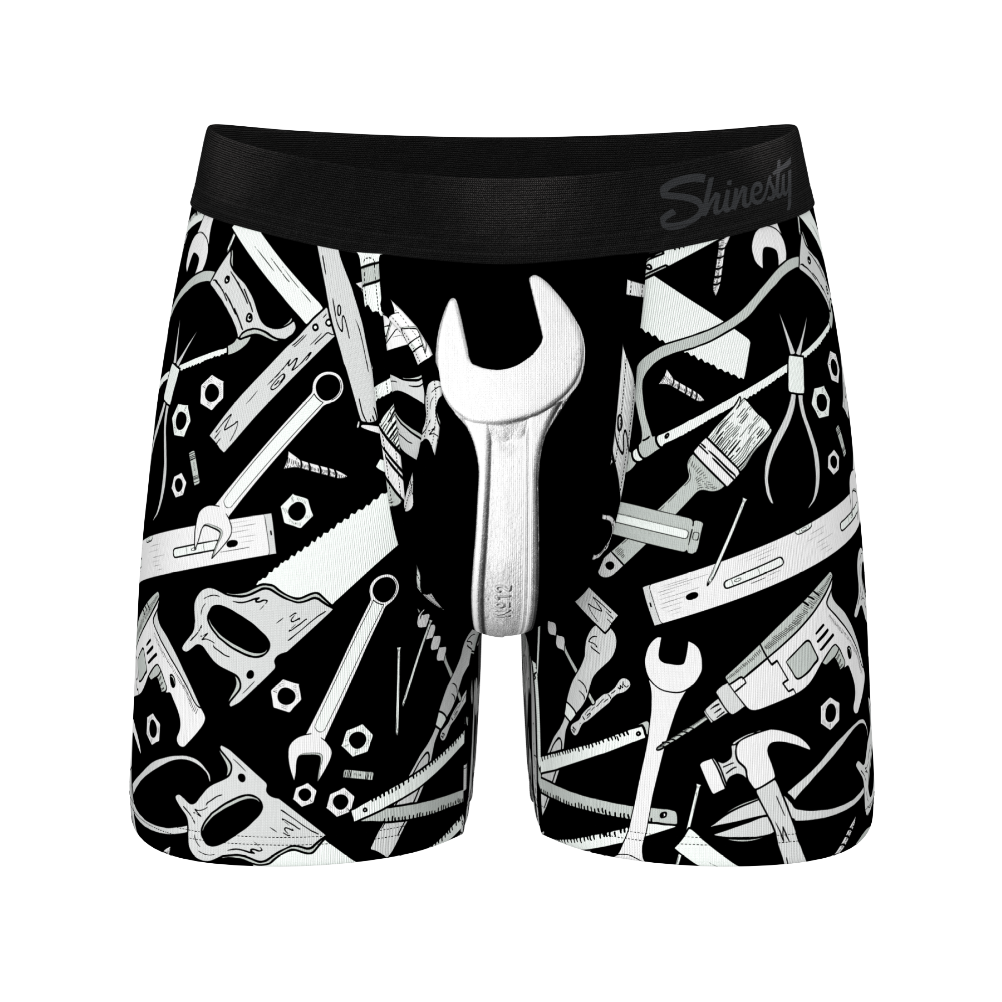 The Righty Tighty | Wrench Ball Hammock® Pouch Underwear With Fly - Shinesty