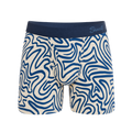 The Rio Grande | Abstract Navy Line Ball Hammock® Magnum Big Pouch Underwear - Shinesty