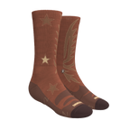 The Rodeo | Western Heel Hammock™ Crew Socks - Shinesty