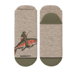 The Rowdy Angler | Fish Cowboy Heel Hammock™ Ankle Socks - Shinesty
