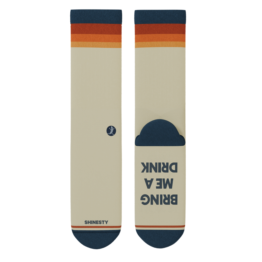 The Rule Abider | Mile High Heel Hammock™ Crew Socks - Shinesty