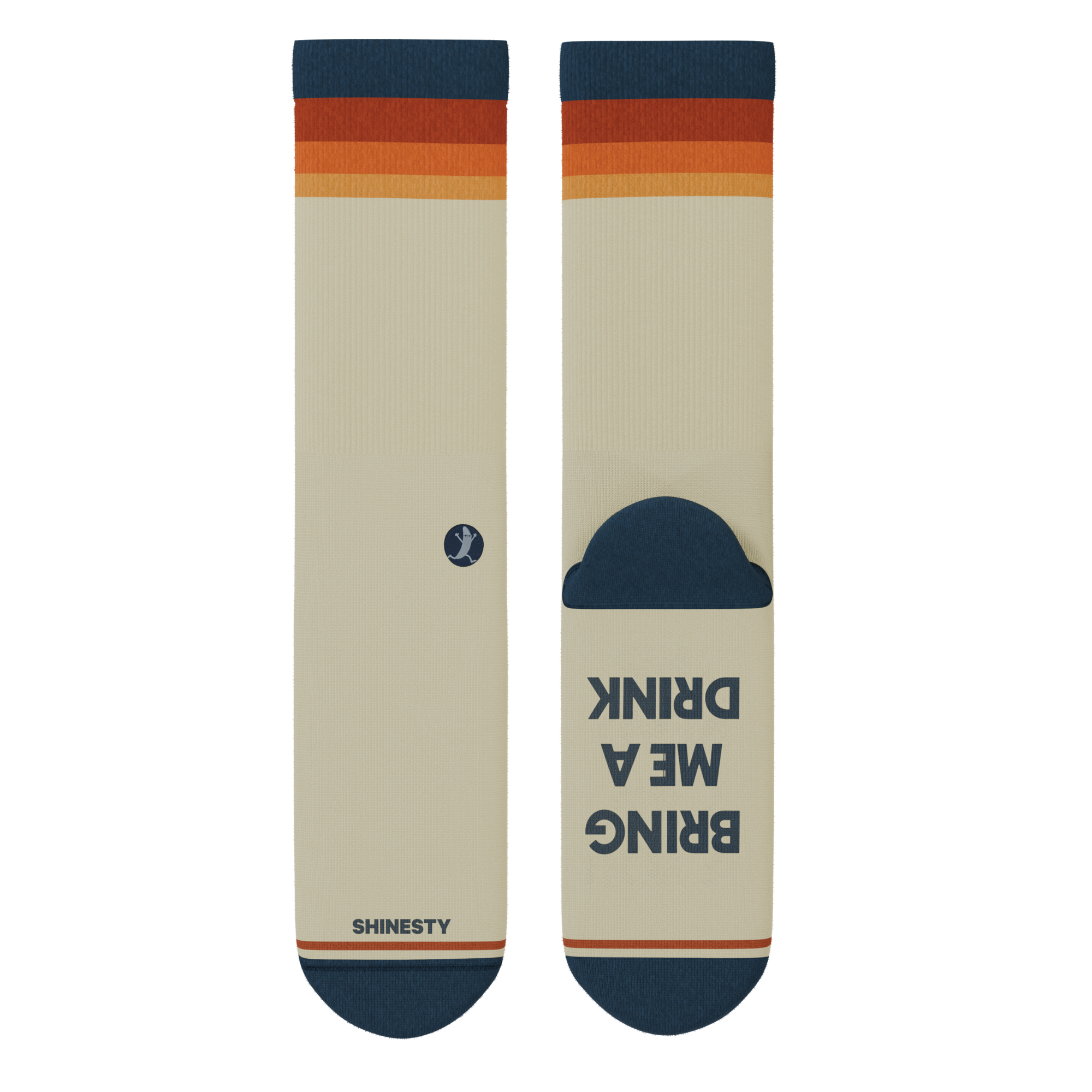 The Rule Abider | Mile High Heel Hammock™ Crew Socks - Shinesty