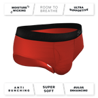 The Rust Fund | Rusty Red Ball Hammock® Pouch Underwear Briefs - Shinesty