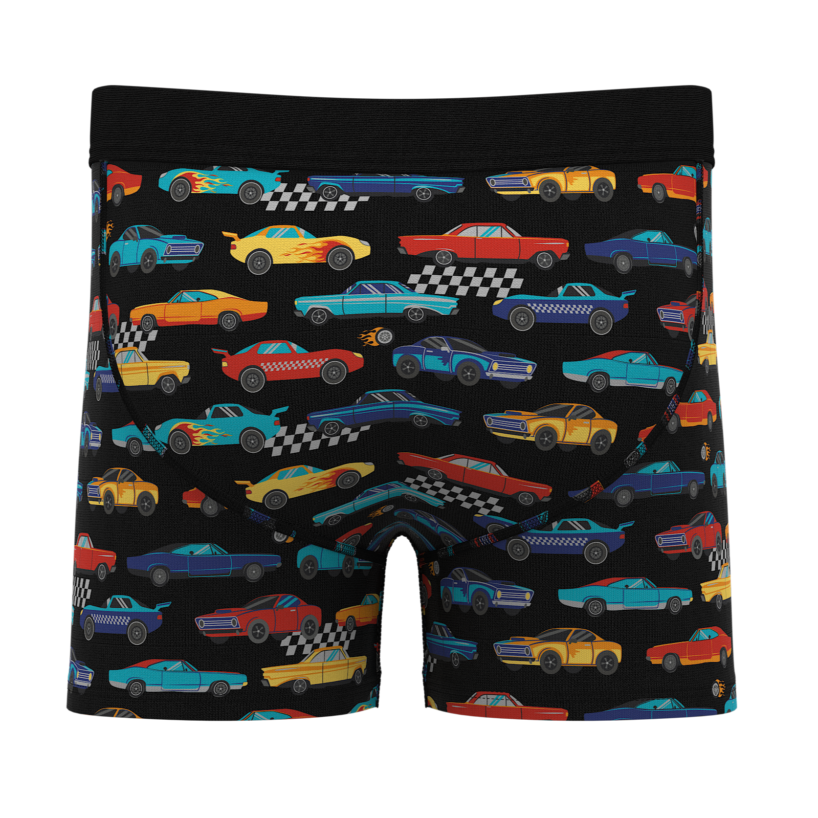 The Start Your Engines | Racecar Youth Boxer Briefs - Shinesty