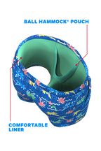 The SPF 69 | Retro Tropical Ball Hammock® Pouch 8" Swim Trunks - Shinesty