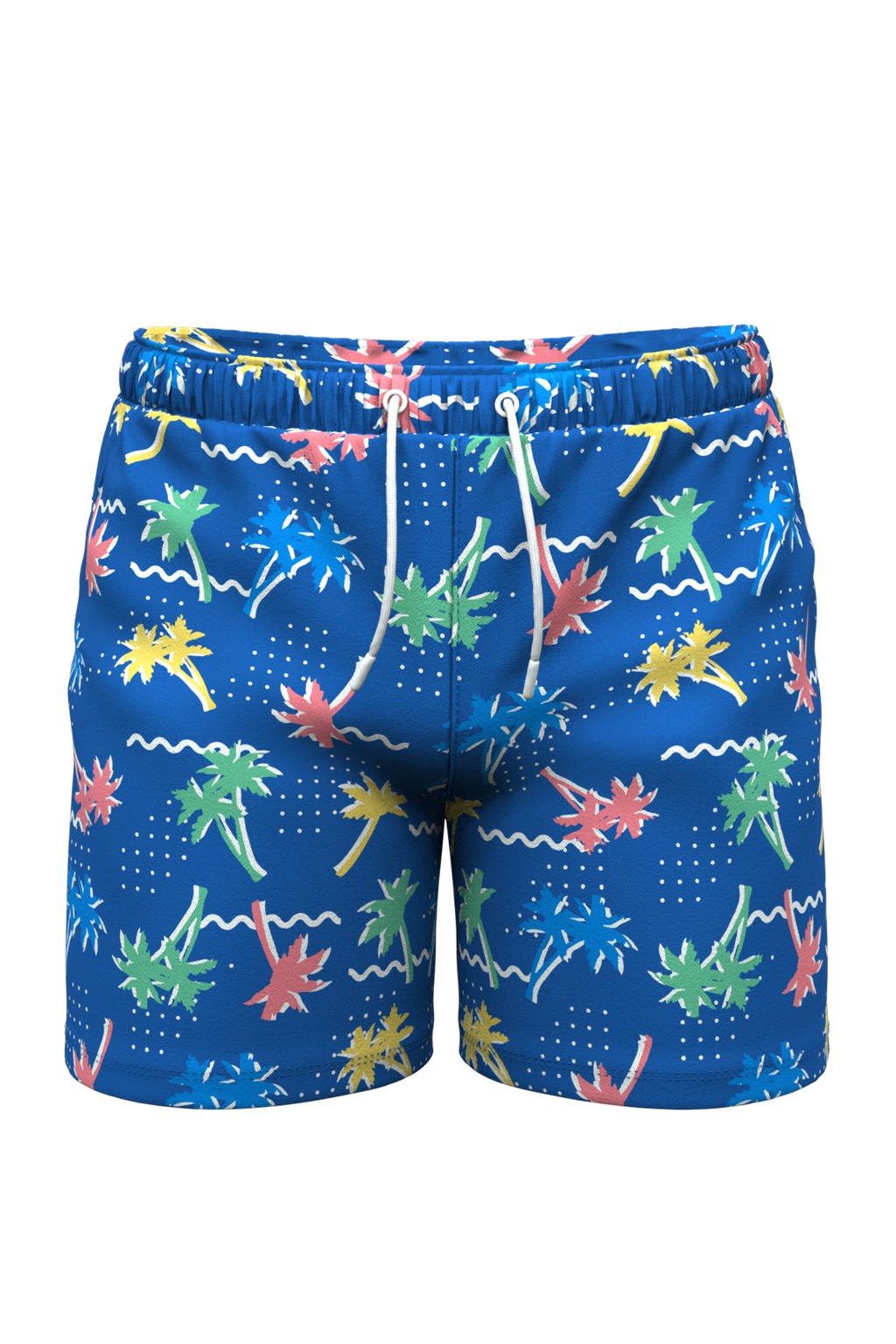 The SPF 69 | Retro Tropical Ball Hammock® Pouch 8" Swim Trunks - Shinesty
