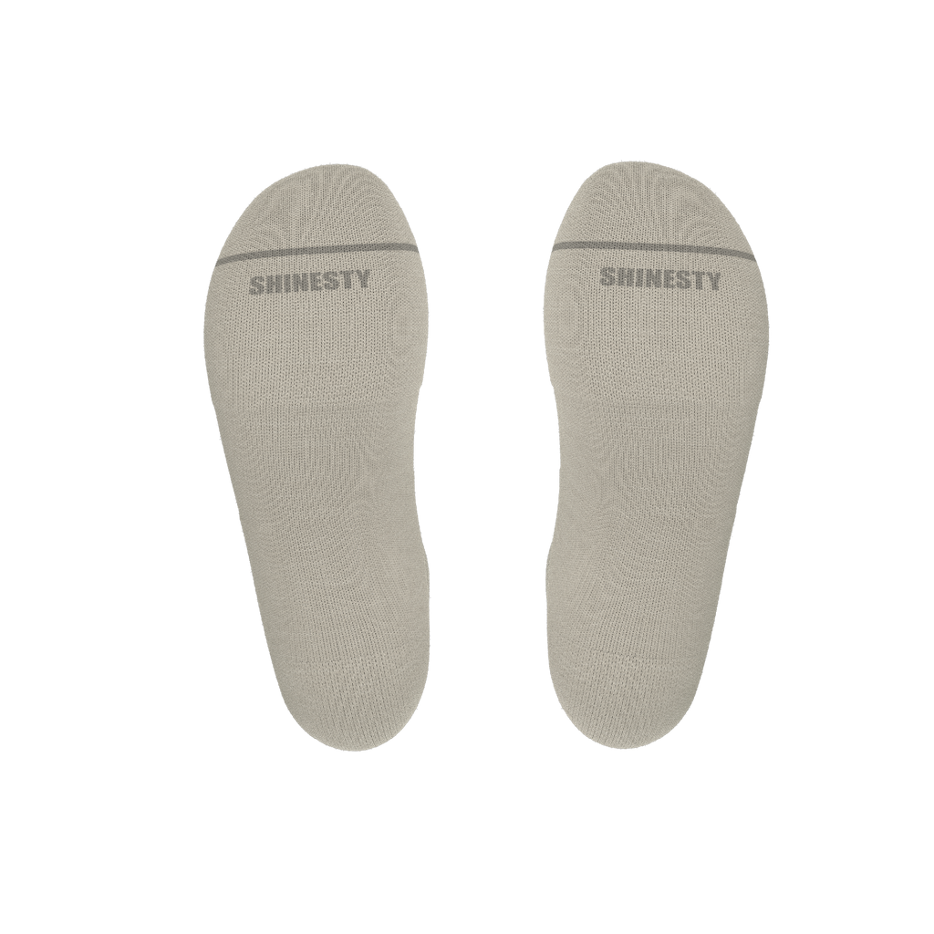 The Sandstorm | Plain Tan Heel Hammock™ Ankle Socks - Shinesty