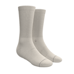 The Sandstorm | Plain Tan Heel Hammock™ Crew Socks - Shinesty