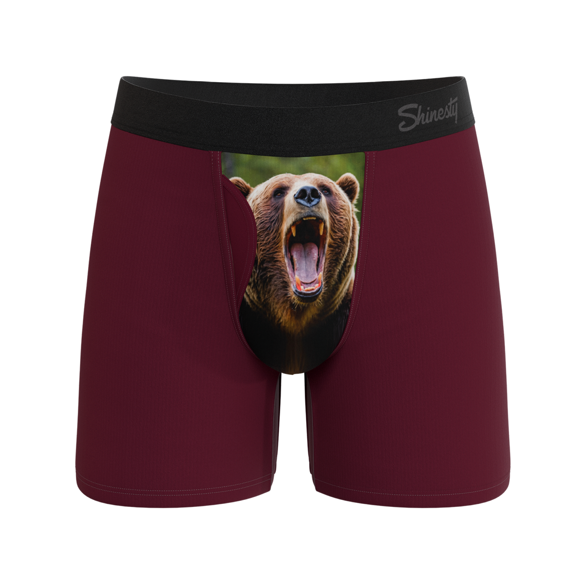The Scare Bear | Grizzly Bear Ball Hammock® Pouch Underwear With Fly - Shinesty