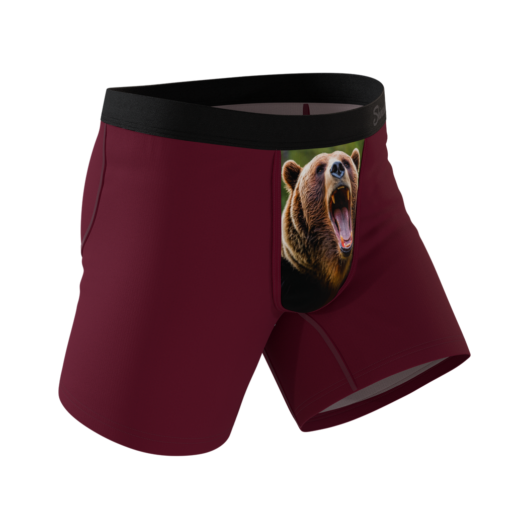 The Scare Bear | Grizzly Bear Ball Hammock® Pouch Underwear - Shinesty