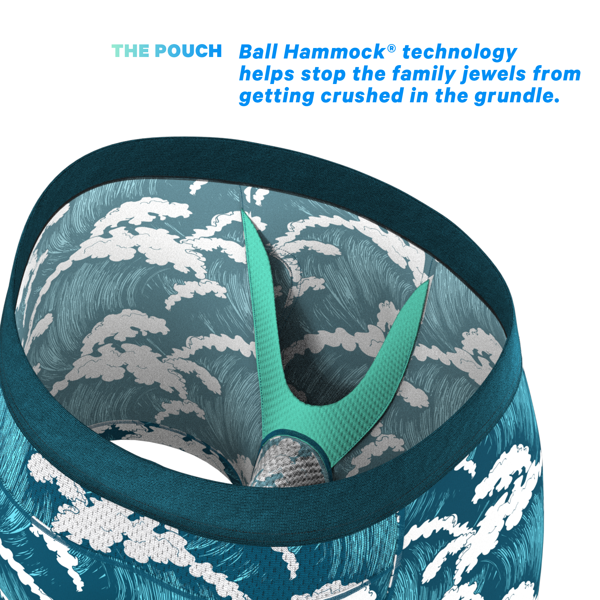The Seven Seas | Tidal Wave paradICE™ Cooling Ball Hammock® Underwear - Shinesty
