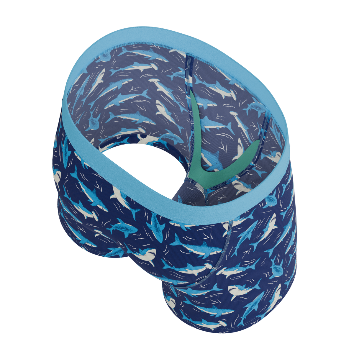 The Shark Lark | Shark Youth Boxer Briefs - Shinesty