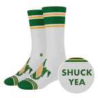 The Shuck Yea | Corn Heel Hammock™ Crew Socks - Shinesty
