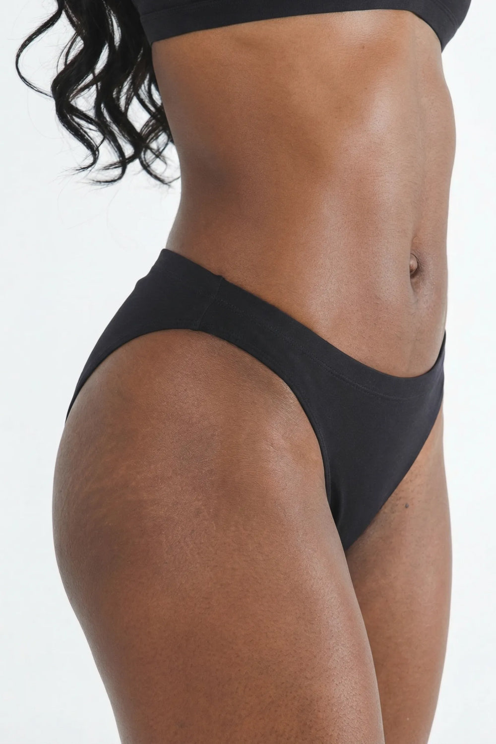 The Threat Level Midnight | Black Fart Proof Bikini Underwear - Shinesty