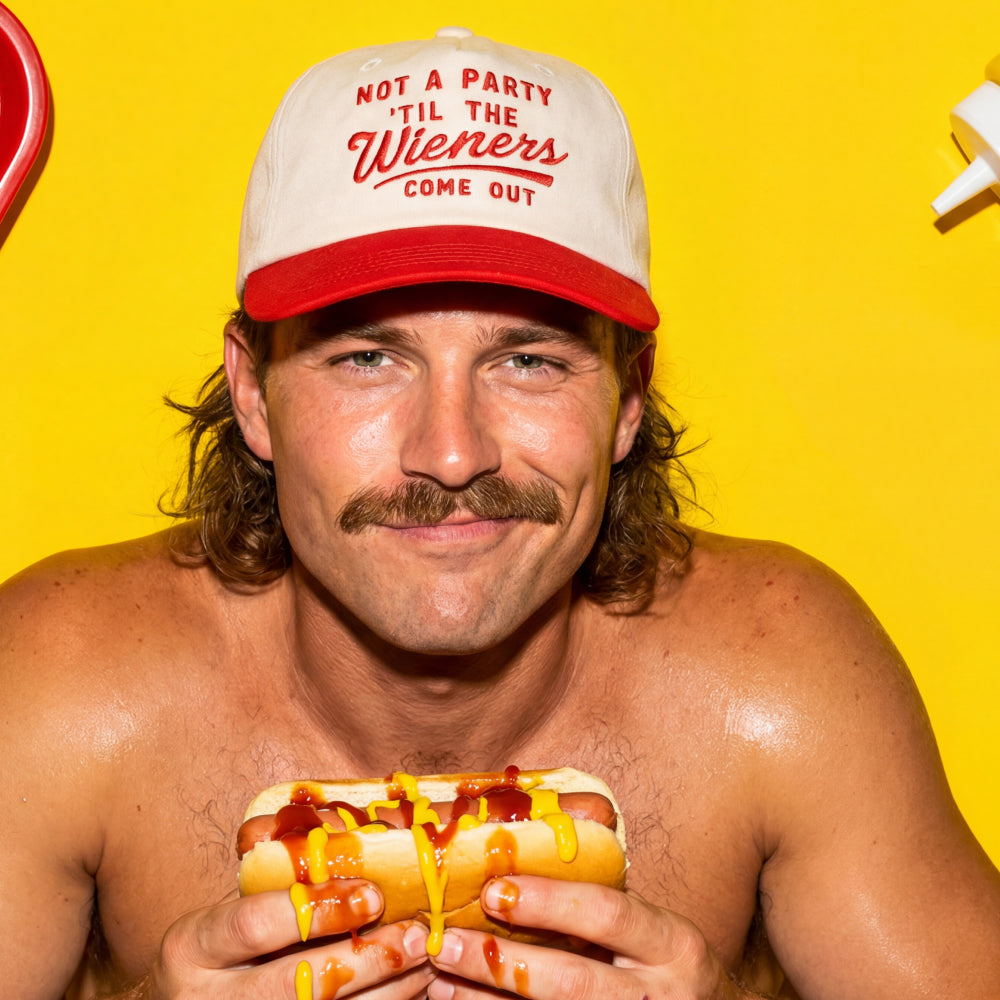 The Party Started | Shinesty x Wienerschnitzel 5 Panel Canvas Hat - Shinesty