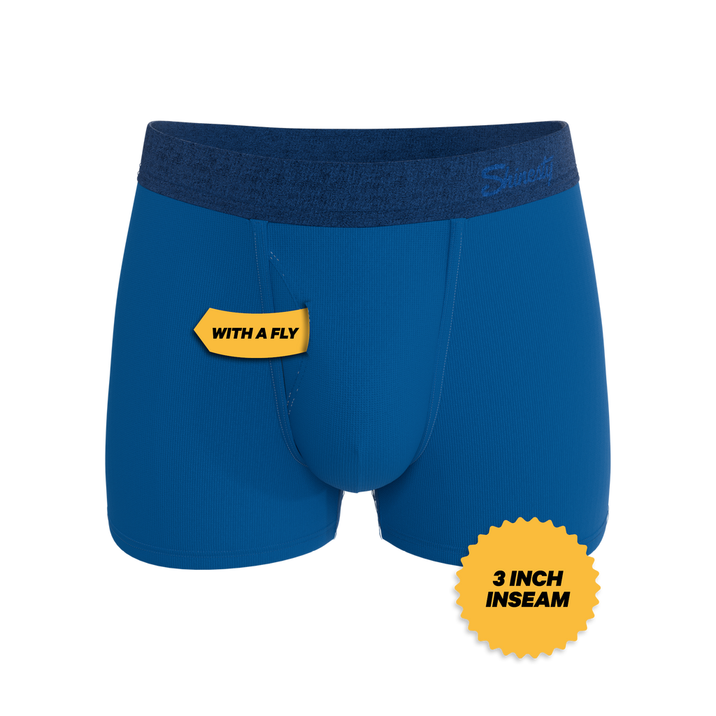 The Skydiver | Ocean Blue Ball Hammock® Pouch Trunks Underwear - Shinesty