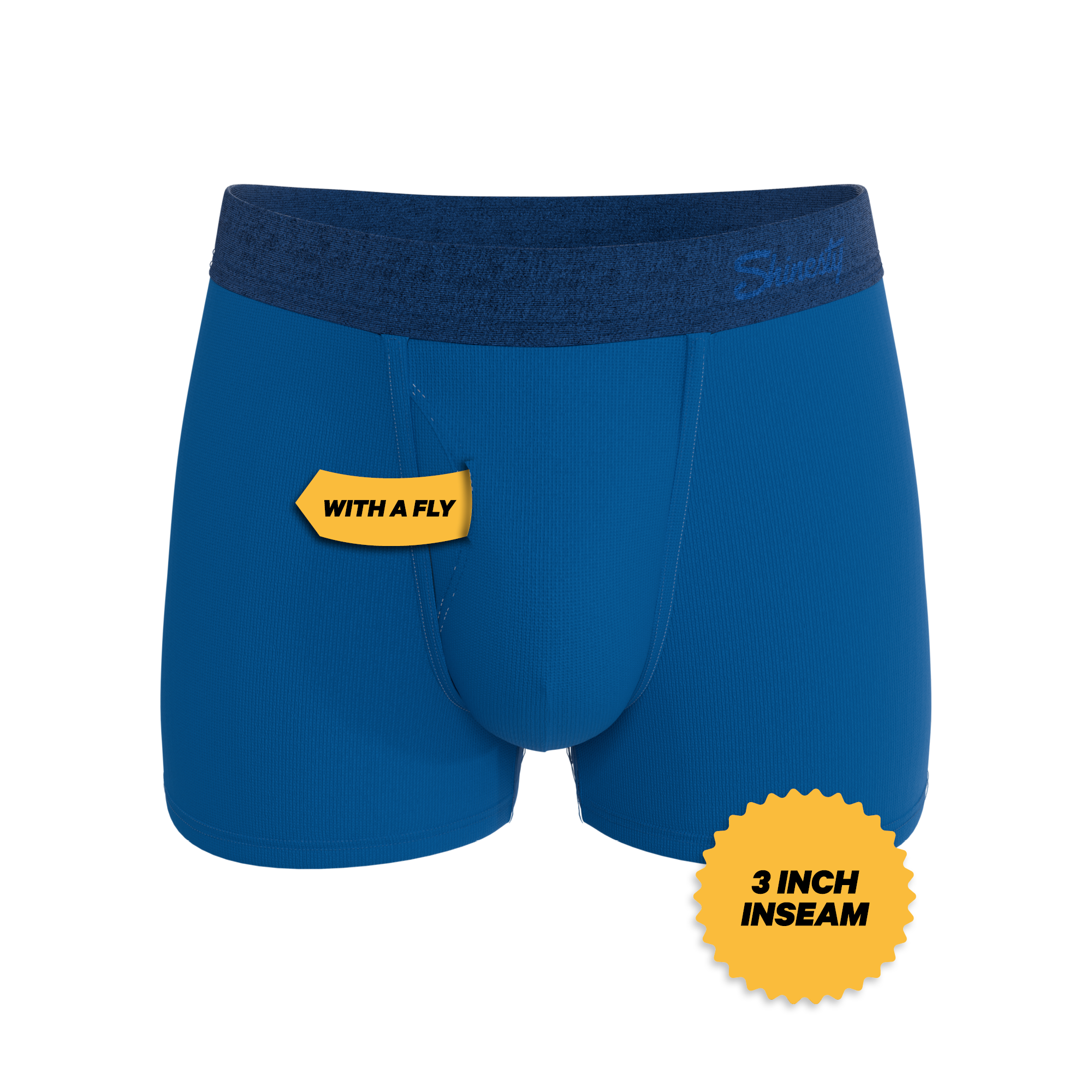 The Skydiver | Ocean Blue Ball Hammock® Pouch Trunks Underwear - Shinesty