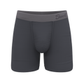 The Slate Expectations | Grey Tonal Ball Hammock® Pouch Underwear - Shinesty