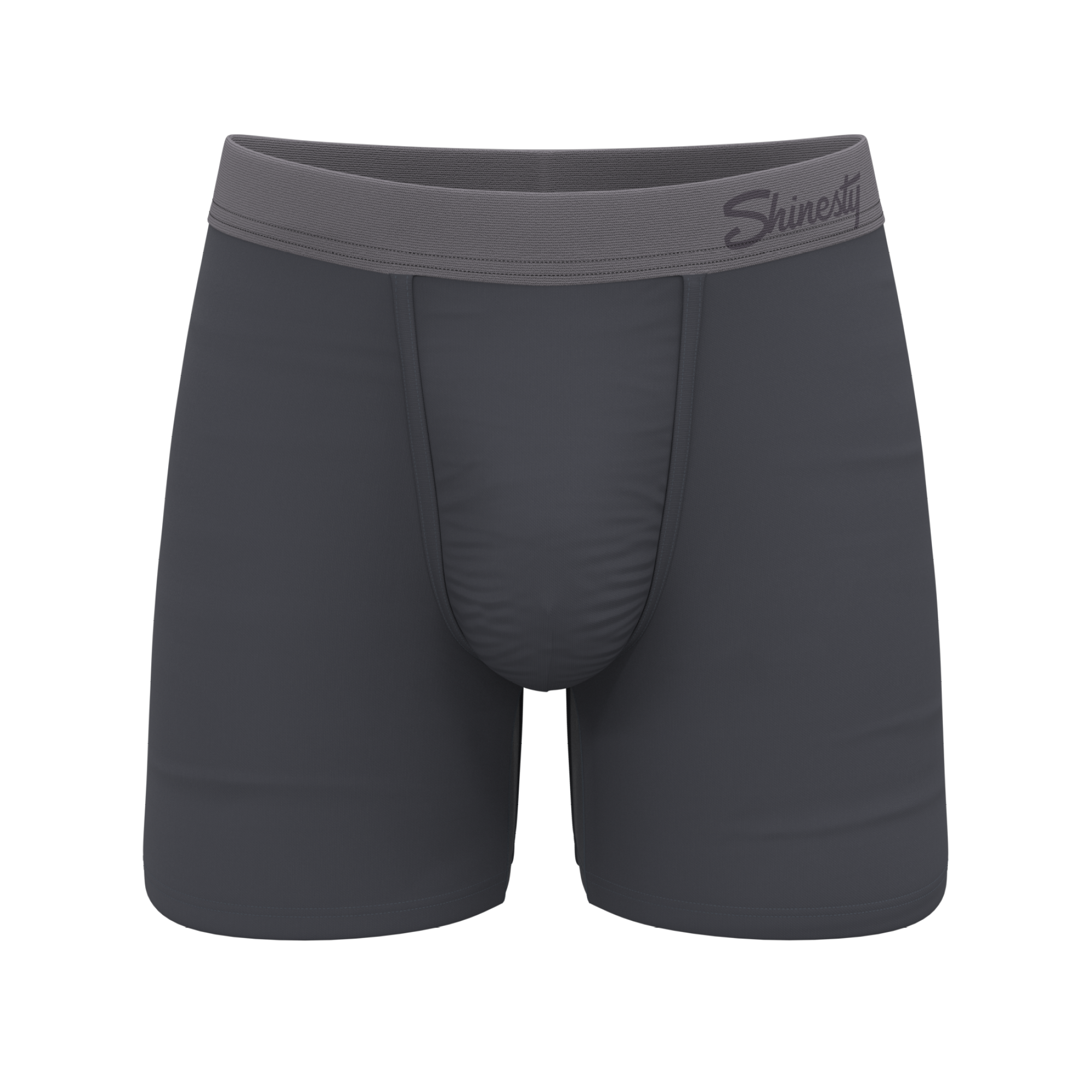 The Slate Expectations | Grey Tonal Ball Hammock® Pouch Underwear - Shinesty
