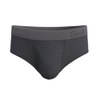 The Slate Expectations | Grey Tonal Ball Hammock® Pouch Underwear Briefs - Shinesty