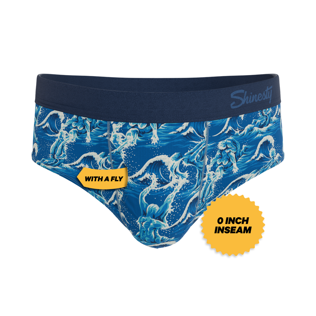 The Slippery When Wet | Naughty Wave Ball Hammock® Pouch Underwear Briefs - Shinesty