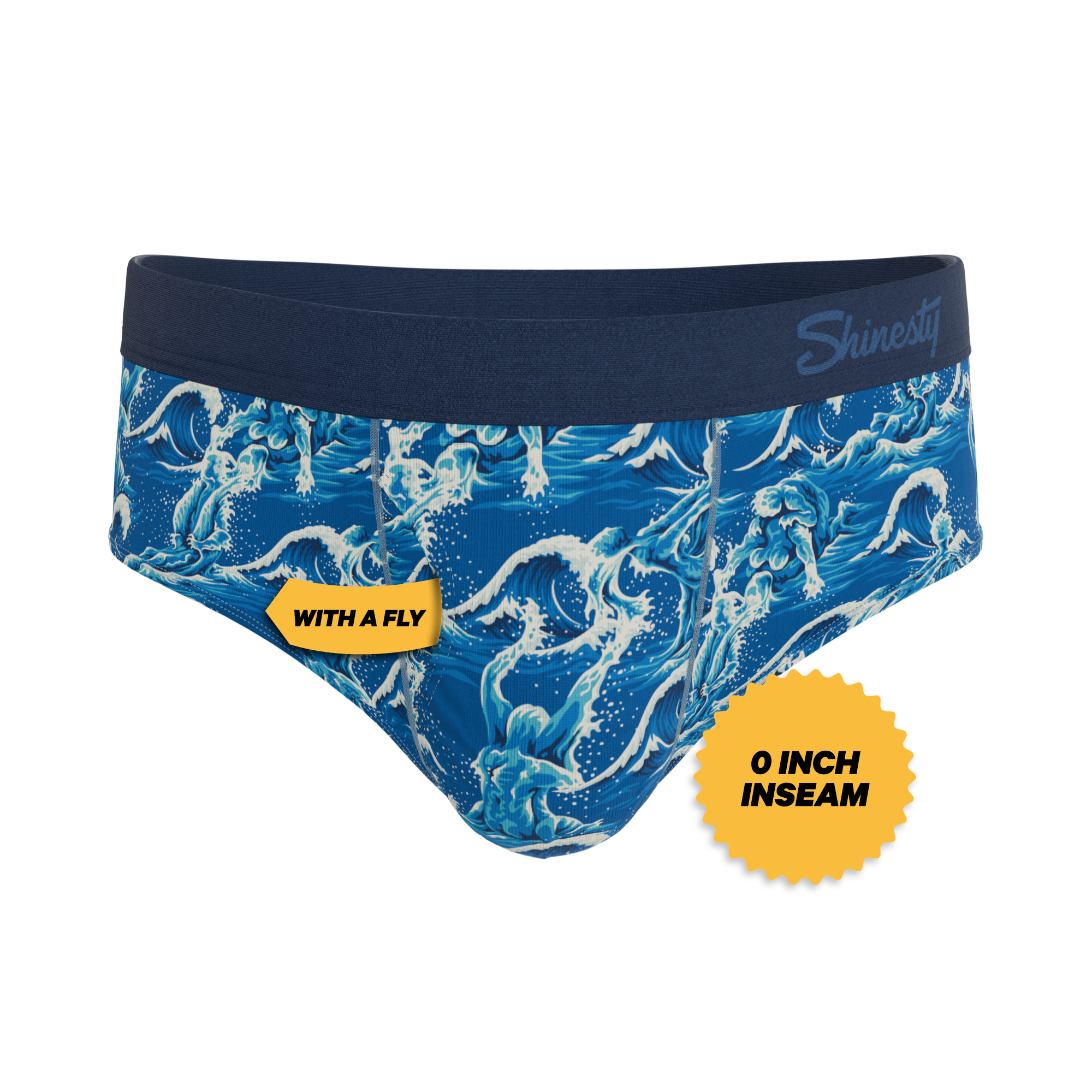 The Slippery When Wet | Naughty Wave Ball Hammock® Pouch Underwear Briefs - Shinesty