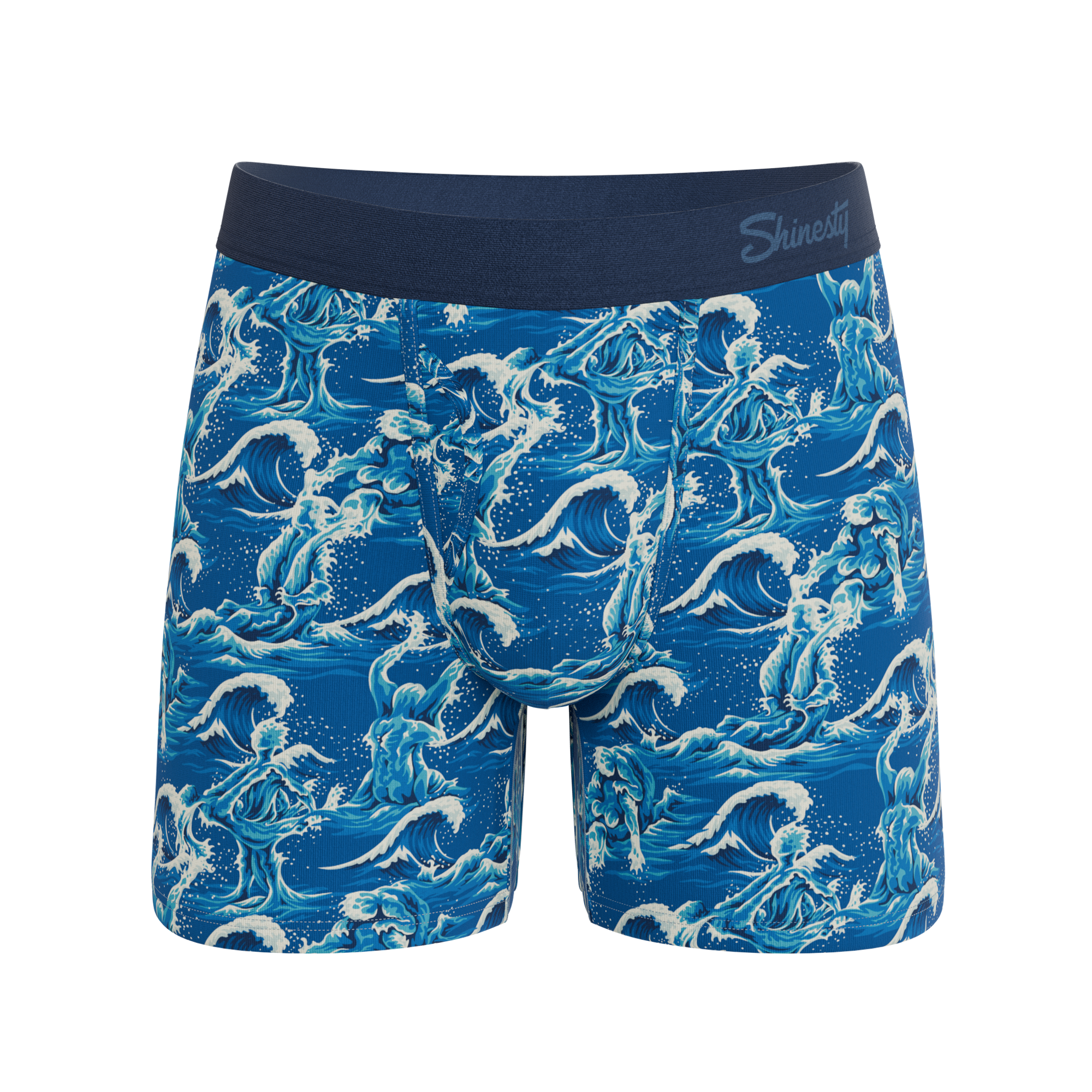 The Slippery When Wet | Naughty Wave Ball Hammock® Magnum Big Pouch Underwear - Shinesty