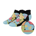 The Smooth Talker | Candy Hearts Heel Hammock™ Ankle Socks - Shinesty